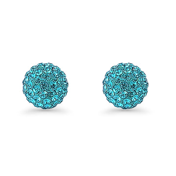 Full Ball Stud Earrings
